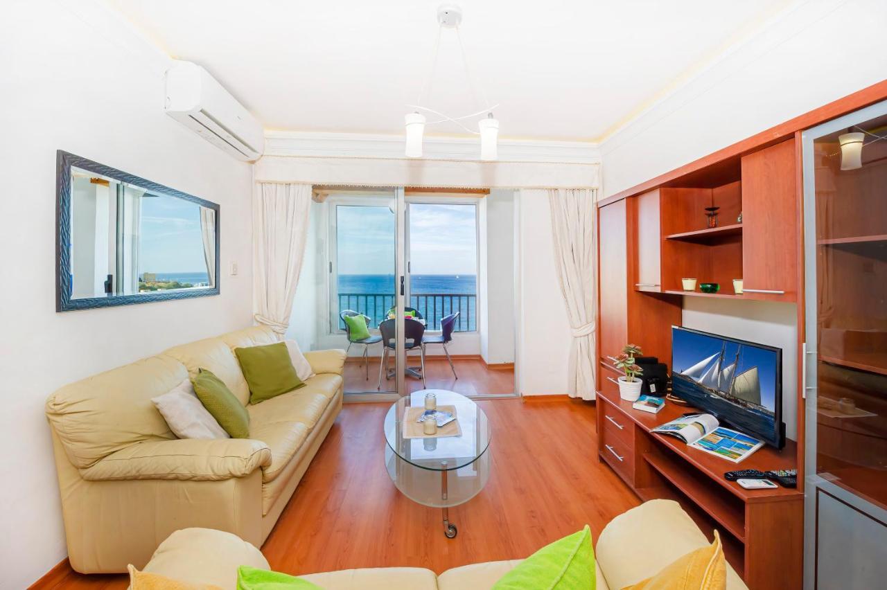 Spinola Bay Top Floor Seafront 3 Bedroom Apartment With Panoramic Sea Views - By Getawaysmalta Saint Julian's Εξωτερικό φωτογραφία