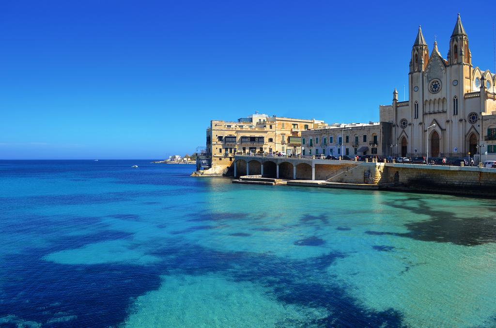 Spinola Bay Top Floor Seafront 3 Bedroom Apartment With Panoramic Sea Views - By Getawaysmalta Saint Julian's Εξωτερικό φωτογραφία