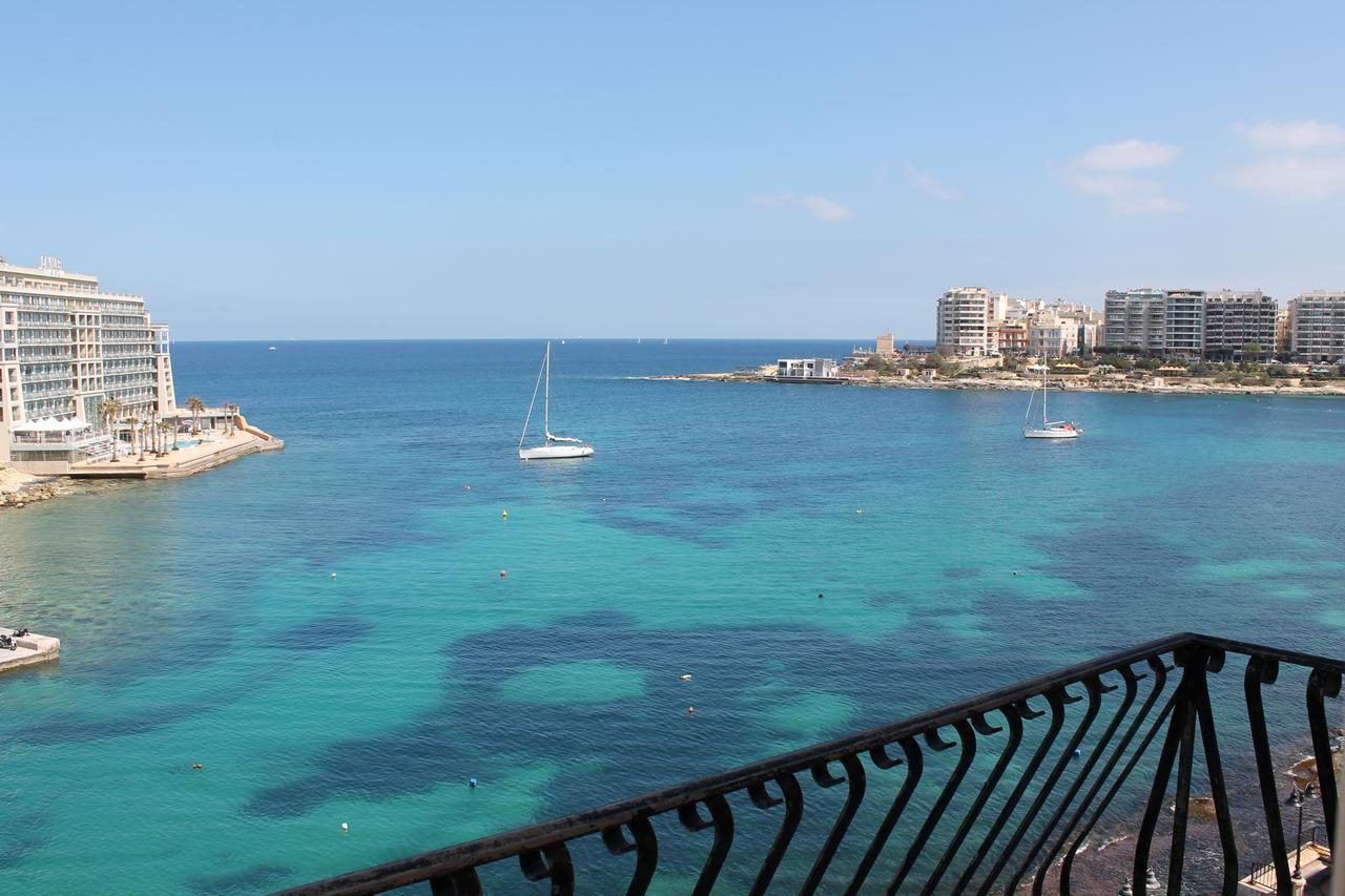 Spinola Bay Top Floor Seafront 3 Bedroom Apartment With Panoramic Sea Views - By Getawaysmalta Saint Julian's Εξωτερικό φωτογραφία