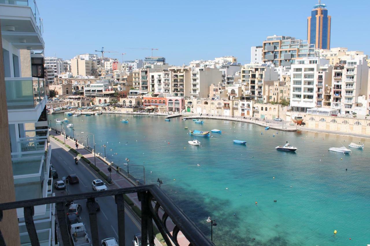 Spinola Bay Top Floor Seafront 3 Bedroom Apartment With Panoramic Sea Views - By Getawaysmalta Saint Julian's Εξωτερικό φωτογραφία